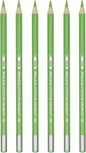 PATIKIL Watercolor Pencil, 6Pcs Water Soluble Pencils for Blending, Coloring, Sketch Drawing, Painting, Green Yellow