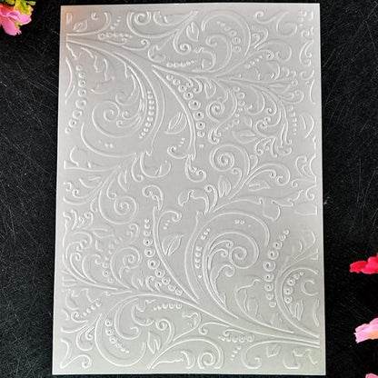 DDOUJOY Leaves Berry Plastic Embossing Folders for Card Making Scrapbooking and Other Paper Crafts 2101003