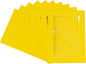 5x7 Mat for 8.5x11 Frame - Precut Mat Board Acid-Free Show Kit with Backing Board, and Clear Bags Yellow 5x7 Photo Matte Made to Fit a 8.5x11 Picture Frame Matboard for Framing, Pack of 100 Mats