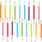 18PCS Clay Sculpting Tools, Double Head Air Dry Clay Carving Tools Kits for Kids and Adults, Sculpting Tools for Clay Sculpey, Modeling Clay Ideal, Air Dry Clay and Shaping