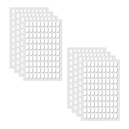 720 Pcs Sticky Tack Poster Stickers, Double Sided Sticky Round Clear Stickers, No Trace Poster Adhesive Putty Removable Waterproof Adhesive Dots for Festival Decoration Sticky Dot (0.31" X 0.51")