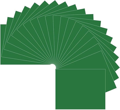 HTVRONT Green Heat Transfer Vinyl Bundle: 20 Pack 12" x 10" Green Iron on HTV for T-Shirt, Compatible with Cricut Cutting Machine, Silhouette Cameo or Heat Press Machine