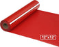 HTV Iron on Vinyl 12Inch by 12ft Roll Heat Transfer Vinyl for T-Shirt HTV Vinyl Rolls for All Cutter Machine - Easy to Cut & Weed for Heat Transfer Design (12ft, Red)
