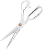 10" Sewing Scissors,Heavy Duty Tailor Scissors Shears for Fabric,Leather,Raw Materials,Dressingmaking,Altering-Professional Upholstery Shears for Dressmakers Students Office Crafting