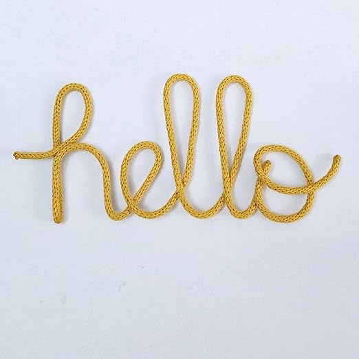 BoFUN Adult Teens Craft Kit for Women DIY Letter Flower- Wire Art Craft Set with 18 Templates, Wire, Knit Rope | Wedding Party Favors, Women Birthday, Mother’s Day Gifts, Handmade Home Decor (Love)