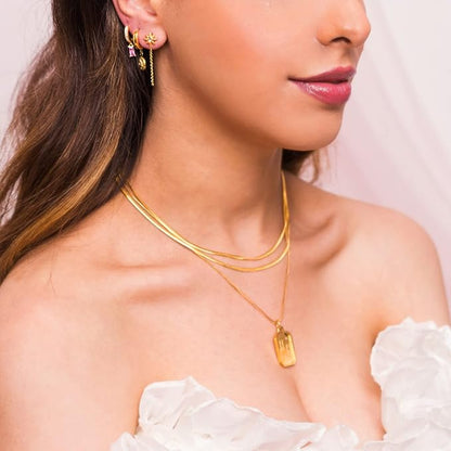 Jishi 33ft Gold Snake Chain 1.2mm Jewelry Making Chains for Necklace Bracelet DIY Jewelry Supplies Findings - Gold Plated Round Snake Cable Chain Link Roll w/Lobster Clasps, Cord Ends & Jump Rings