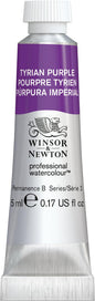 Winsor & Newton Professional Watercolour, Revival Collection, 5ml (0.17-oz) Tube, Tyrian Purple