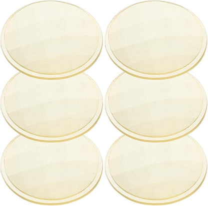 VOSAREA 6pcs High Clarity Kaleidoscope Lens Kit Prism for DIY Crafts Toy Making Multifaceted Lens for Homemade Kaleidoscope Projects
