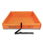 5 ft x 5 ft - 2nd Containment Spill Containment Berm - PVC Orange Made in U.S.A.