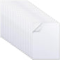 MEARCOOH 20-Pack Self Adhesive Foam Sheets, White 2mm Sticky Eva Foam Paper 9x12 Inch for Crafts Cardmaking Photo Frames Classroom Scrapbooking