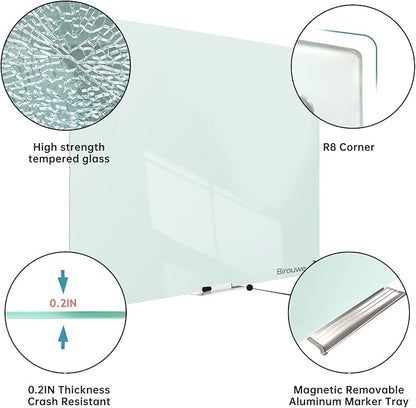 Glass Whiteboard 36 * 60Inches