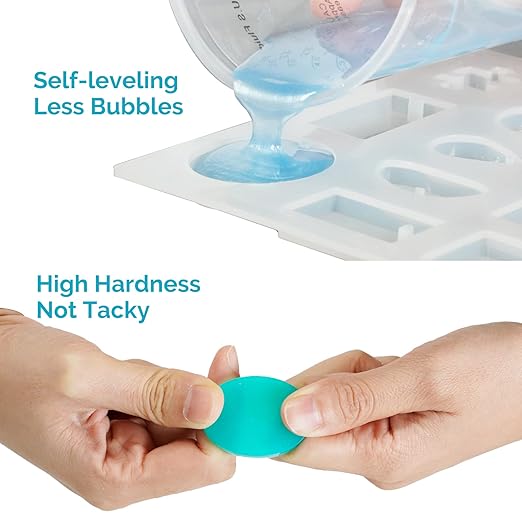 UV Resin 400g Bulk No Odor Upgrade Clear UV Epoxy Resin Hard Fast Cure Resin Kit Jewelry Making Handmade DIY Craft Decoration Coating