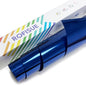 ROFISUESheet MetallicFoil HeatTransferVinyl 12Inch*6Ft BundleChrome HTV VibrantColors for Stunning T-Shirt DesignsPerfect forDIY (Royal Blue, 12Inch*6Ft)