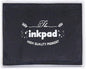 GTLZLZ Large Ink Pad for Rubber Stamps, 5" x 4" Washable Craft Stamp Pad for Kids, Fingerprint Ink Pad for Paper, Scrapbooking, Wood Fabric (Black)