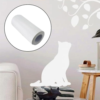 Closed Cell Neoprene Foam Rubber Sheet with Adhesive - 72 x 17 x 1/4 Inch Multi-Function Insulation, Soundproofing, and Weatherproof Foam Padding Easy Cut DIY, White