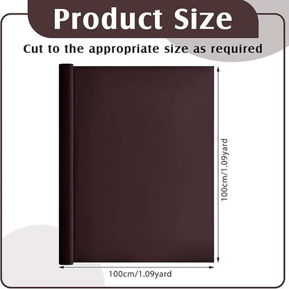 Jecery 1.1 Yard Anti Tarnish Silver Cloth by the Yard, Luxury Jewelry Silver Polishing Storage Protect Cloths for Silverware Flatware Silversmith Polishing (Brown)