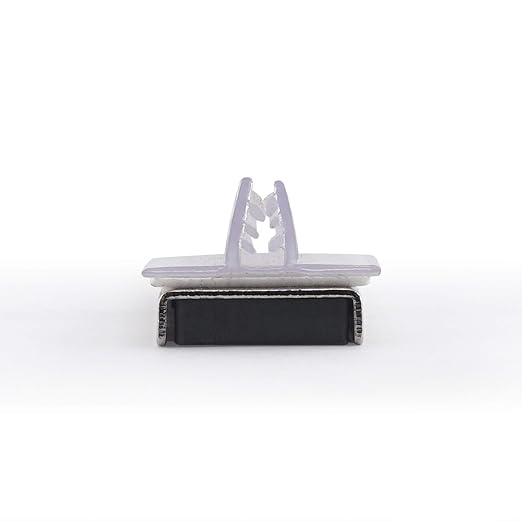 Master Magnetics Magnetic Sign Holder Pack - Magnetic Sign Holders for Door Frames, Metal Shelves, Whiteboards - Powerful Magnet - Retail EZ Grip Holder - 3" L x 1" W x 0.75" H - 25-Pack