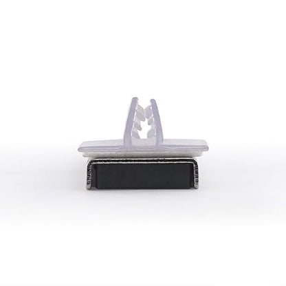 Master Magnetics Magnetic Sign Holder Pack - Magnetic Sign Holders for Door Frames, Metal Shelves, Whiteboards - Powerful Magnet - Retail EZ Grip Holder - 3" L x 1" W x 0.75" H - 5-Pack