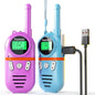 Walkie Talkies for Kids Rechargeable,Toys for Boys and Girls Ages 3-12, 2 Pack Long Range 2-Way Radios, Birthday Gifts,Christmas Stockings, Outdoor Play, Family Games, Hiking Camping Gear