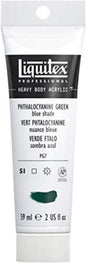 Liquitex Professional Heavy Body Acrylic Paint, 2-oz (59ml) Tube, Phthalocyanine Green (Blue Shade)