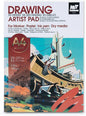 TRANSON Artist Mix Media Sketchbook Marker Pad, 8.3”x11.7” 32 Sheets A4 Art Papers, 110lb/160gsm for Painting, Drawing and Sketching