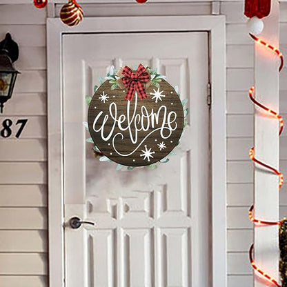 Christmas Stencils for Painting on Wood 12” Merry Christmas Stencil Holiday Stencils Drawing Templates for Door Hanger Porch Wreath Decor