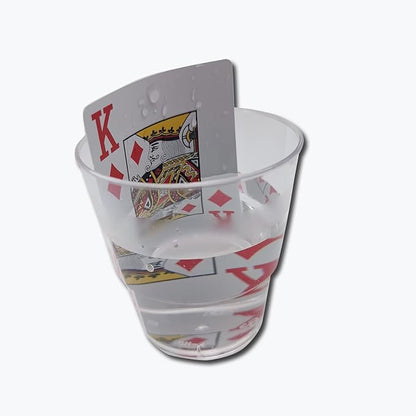 Plastic Playing Cards, Real Poker Size, Casino Quality, Jumbo Index, Waterproof & Washable, Perfect for Texas Hold’em Poker, 1 Blue Deck