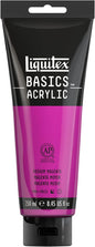 Liquitex BASICS Acrylic Paint, 250ml (8.5-oz) Tube, Medium Magenta