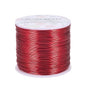 BENECREAT 20 Gauge Aluminum Wire - 770FT Anodized Colored Wire for Jewelry, Beading, Floral Crafts (FireBrick Red)