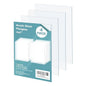 Egofine Plexiglass Sheets Acrylic Sheets 4 Pack of 4x6’’ 0.04 Thick Clear Plastic Cast Transparent Plexi Glass for Crafting Projects, Replacement Picture Frame Glass, DIY Display, Easy to Cut