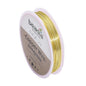 Gold Copper Wire 0.6mm Bead Cord for Bracelet Necklace Charm Beading Jewelry Making 16yard