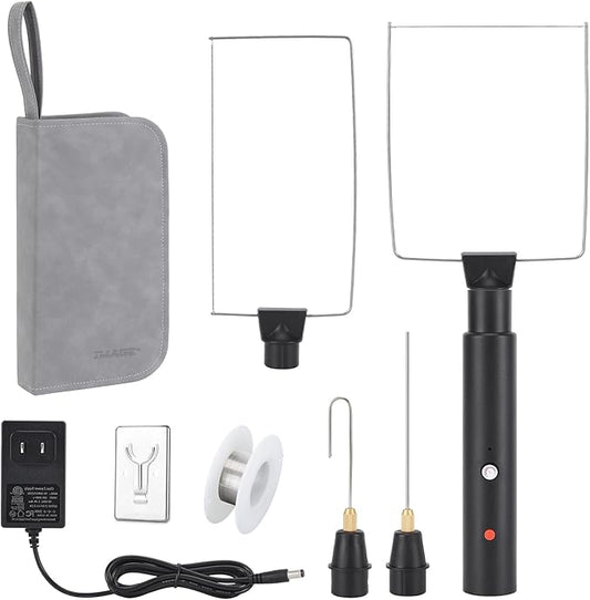 Hot Wire Foam Cutter - 4 in 1 Electric Cutting Machine Pen Tools Kit, 100-240V / 28W Styrofoam Cutting Pen with Versatile Tips and Carrying Case, Heated Foam Carving Knife Kit