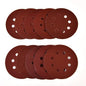 200-piece Sanding Discs Set - 5-Inch 8-Hole Sandpaper 10 Grades Include 60, 80, 100, 120, 150,180, 240, 320, 400, 600 Grits for Random Orbital Sander