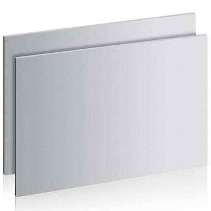 16" x 12" 11 Gauge Steel Sheets Metal Cold Rolled Steel Plate, 2 Pcs Weldable Metal Sheet for DIY Craft Projects, Industrial, Professional