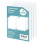 Egofine Plexiglass Sheets Acrylic Sheets 4 Pack of 12x16’’ 0.04 Thick Clear Plastic Cast Transparent Plexi Glass for Crafting Projects, Replacement Picture Frame Glass, DIY Display, Easy to Cut