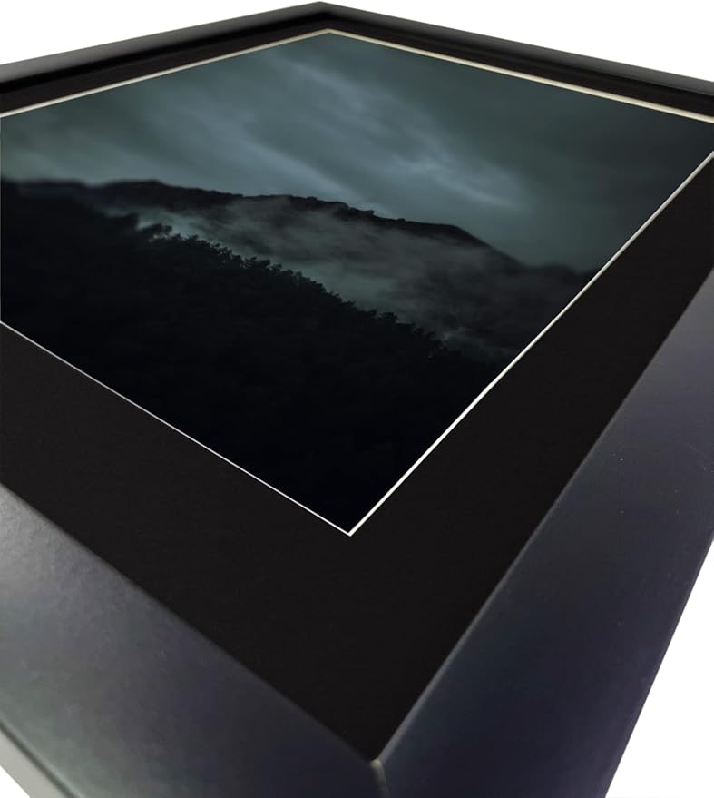 Craig Frames B221 Pre-cut Mat Board for A4 Print, 12x16, Smooth Black