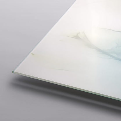 Empire Art Direct Frameless Free Floating Tempered Glass Panel Graphic Wall Art Ready to Hang, 24" x 24", Unfocused Beauty 3