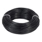 Fashewelry 328 Feet 15 Gauge Aluminum Wire Black Bendable Metal Craft Wire for Beading Jewelry Craft Making (1.5mm)