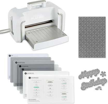 Spellbinders Platinum Die Cutting and Embossing Machine (8.5 Inch Platform + Universal Plate System)