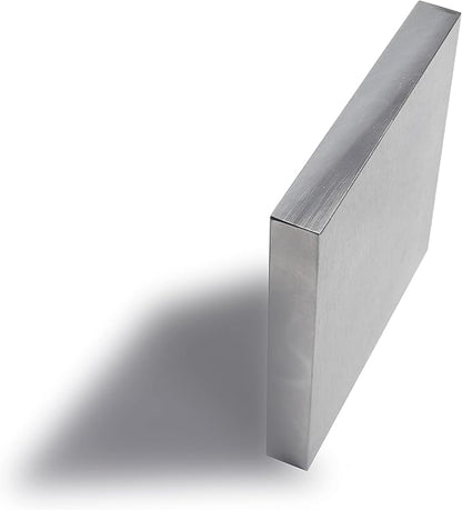HimaPro Steel Bench Block 4"x4" Flat Anvil Jewelers Tool Metal Bench Block for Jewelry and Stamping (4"X4"X1/2")