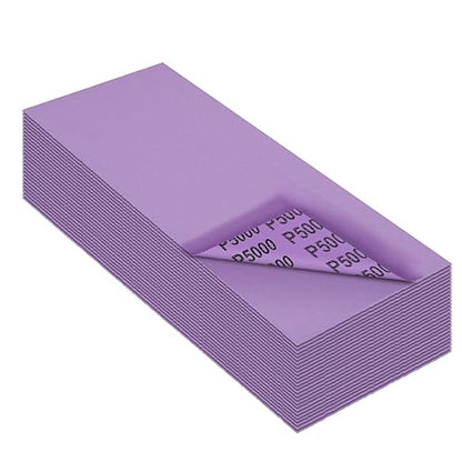 Sandpaper 5000 Grit,Wet Dry Sanding Sheets,High Performance Ceramic Abrasive Sand Paper for Wood Furniture Finishing,Metal Grinding,Automotive Polishing,9 x 3.6 Inch,25-Pack