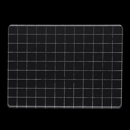 Clear Acrylic Stamp Blocks, 3.54" * 4.92" Acrylic Stamping Block Tool Clear Stamp with Grid Lines for Photography Props Scrapbooking Crafts Card Making