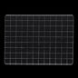 Clear Acrylic Stamp Blocks, 3.54" * 4.92" Acrylic Stamping Block Tool Clear Stamp with Grid Lines for Photography Props Scrapbooking Crafts Card Making