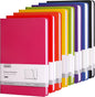 Comix 8 Pack Lined Journal Notebooks for Work, 240 Pages, 5.5"x8.3", Hardcover, A5 Medium College Ruled, Journaling Notebooks for Notes-taking, Fits for Office School Home