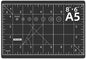 DIYSELF Cutting Mat 8in×6in, Self Healing Cutting Mat, A5 Rotary Cutting Mats for Crafts Sewing Hobby Fabric Project, 5-Ply Craft Cutting Board Double Sided, Craft Mat for Quilting