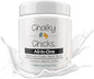 Chalky Chicks All-in-One Chalk Paint for Furniture or Cabinet -4Fl Oz- Matte Finish Powdered Snow (Pure White) for Metal, Wood Furniture Paint - No Sanding All-in-One for Home Decor & Crafts, USA Made
