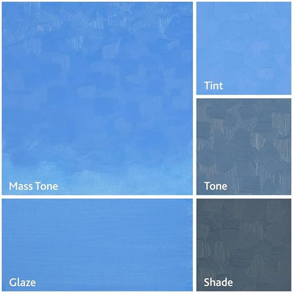 Tusc & Pine Artist Oil Paint - Kings Blue Deep, 40 ml, Non-Yellowing, Rich & Creamy Consistency, Maximum Pigment Load, Small Batch Milled Oil Paints Made in the USA for Professional Artists