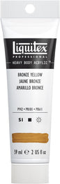 Liquitex Professional Heavy Body Acrylic Paint, 2-oz (59ml) Tube, Bronze Yellow