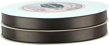 VATIN Double Face Dark Olive Satin Ribbon 3/8" Continuous 50 Yards,Dark Olive Polyester Fabric Ribbon use for Bows Bouquet, Gift Wrapping, Floral Arrangement Wedding Decoration