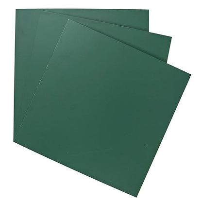 EAGLE 1: 12" x 12" 26 Gauge Sheet Metal Squares (3 Pack Per Order, Multiple Colors) Great for Arts, Crafts, DIY Home or Work Projects (18" X 18", Green)